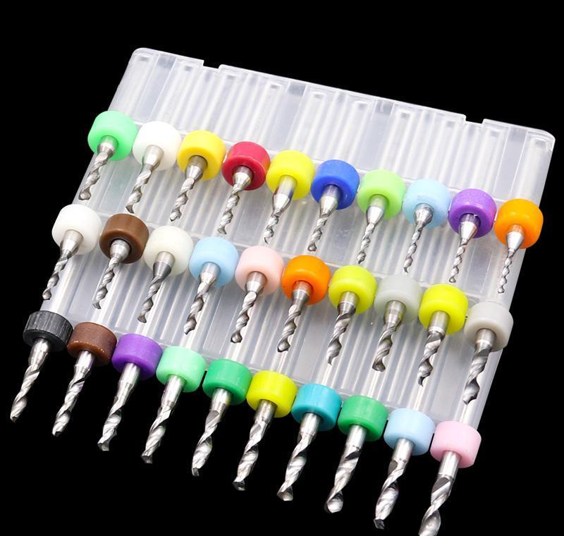 

Tools 10pcs/set Highquality Hard Alloy Pcb Print Circuit Board Carbide Micro Drill Bit jllwQY jhhome