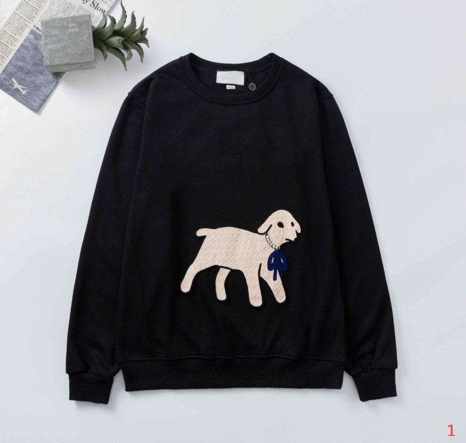 

GXXXI ITALY Mens & Womens Hoodies 2020 New Fashion Dogs Pattern Sweatshirt Casual Letters Jumpers Autumn Clothes 3 Colors Size -2XL, Pink