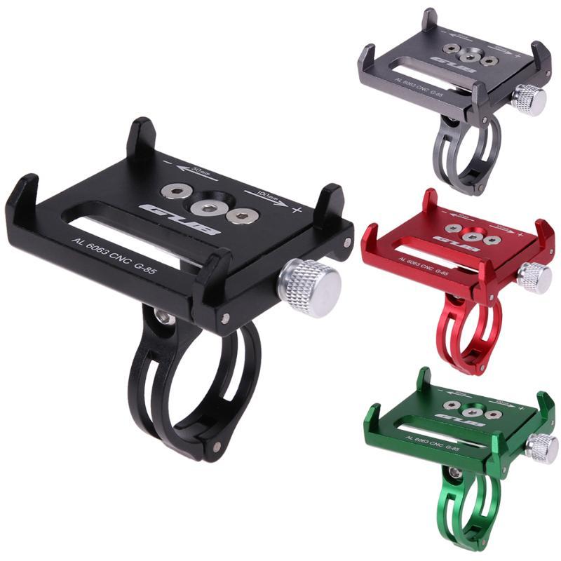 

GUB Metal Anti Slide Bike Bicycle Holder Handle Phone Mount Aluminum Alloy Handlebar Extender Holder For Phone Cellphone GPS, Black