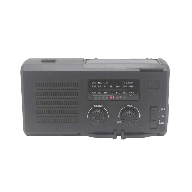 

Portable Hand Crank Radio Multifunctional Outdoor Emergency Speaker with LED Light SOS AM FM Give Mobile Phone Emergency Charge1