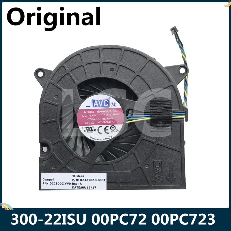 

LSC For Lenovo 300-22ISU Laptop Motherboard Cooling Fan FRU:00PC72 00PC723 DC28000IVV0 023.100G.0001