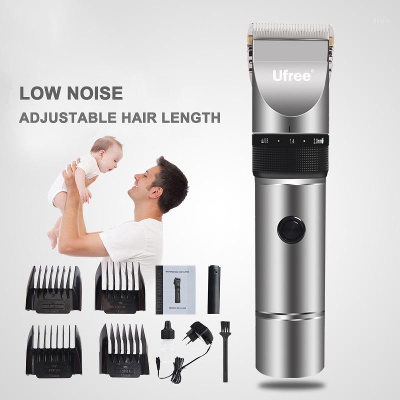 

Professional Hair Clipper Lithium Battery Titanium Ceramic Blade Rechargeable Hair Trimmer Cutting Machine Style Tools1