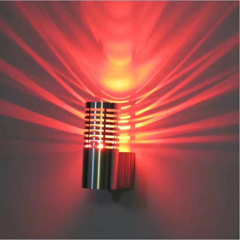 

LED Single Head Wall Lamp Aluminum Material 1w3w Bedside Lamp Hotel Corridor Lantern Background Wall Decorative