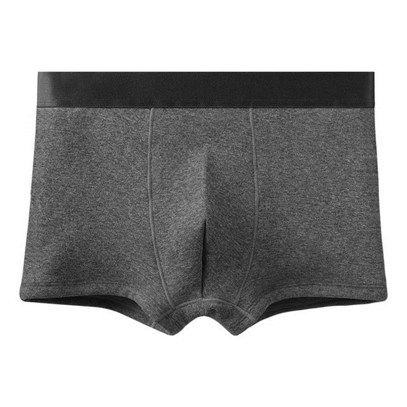 

5 Pieces Men's Thermal Cold-Proof Boxer Shorts Plus Velvet Panties Businessman Thickened Autumn and Winter Anti-Wear Underpants, See pictures