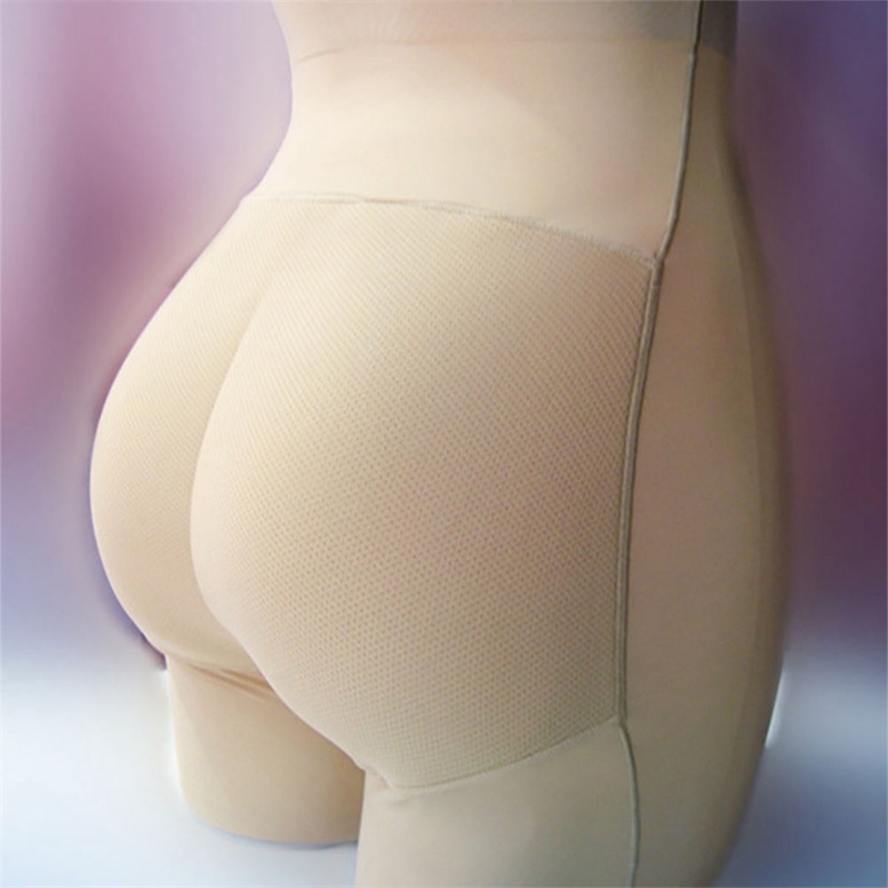 

Shapewear Women Butt Lifter Control Pants Waist Trainer Slimming Hip Underwear High Waist Padded Fake Butt Ass Panties Enhancer 201211, Black