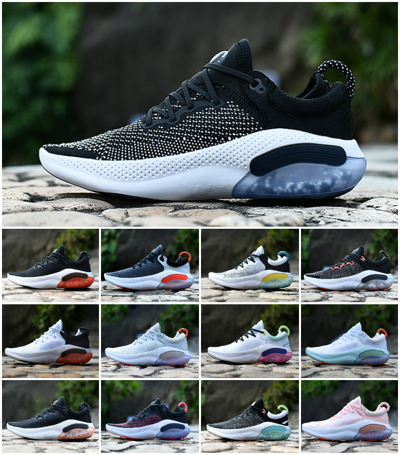 

2021 New Joyride Run FK Men Women Running Shoes Triple Black Red White Platinum University Red Racer Blue Sports Sneakers Utility Eur 36-45, A-c0013