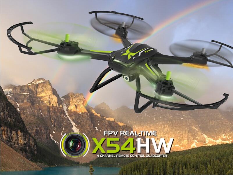 

Syma X54HW FPV Real-time Transmission Aerial 2.4G 4CH FPV Quadcopter Mini Drone with Camera VS Syma X5HW X5SW Updated Version