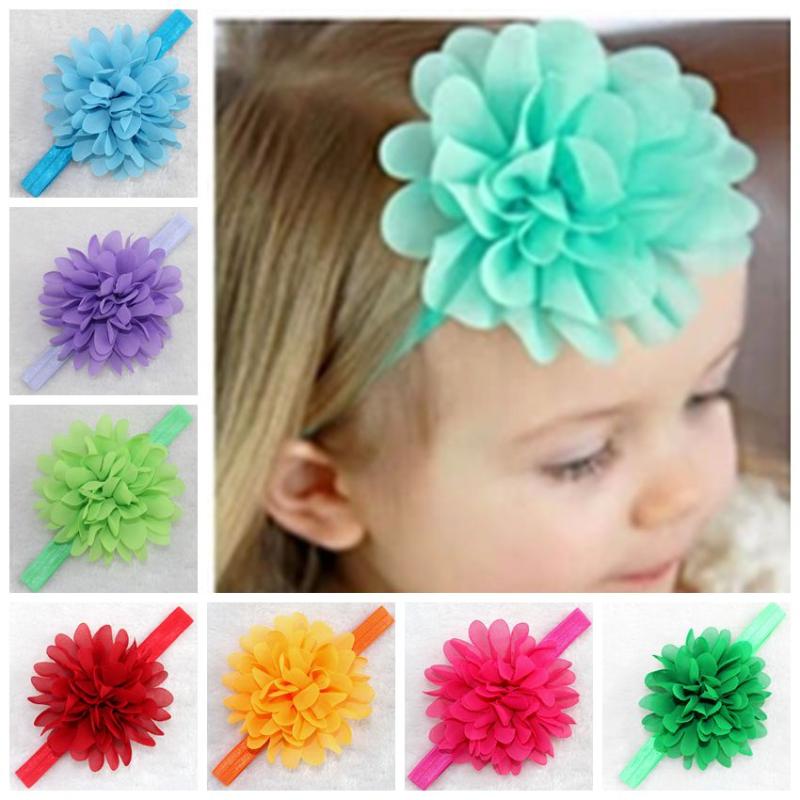 

Hot Sale Children's Hair Bands Wavy Edges Hollow Hair Accessories Candy Color Baby High Quality Headwear Beauty Elastic Headband, Red