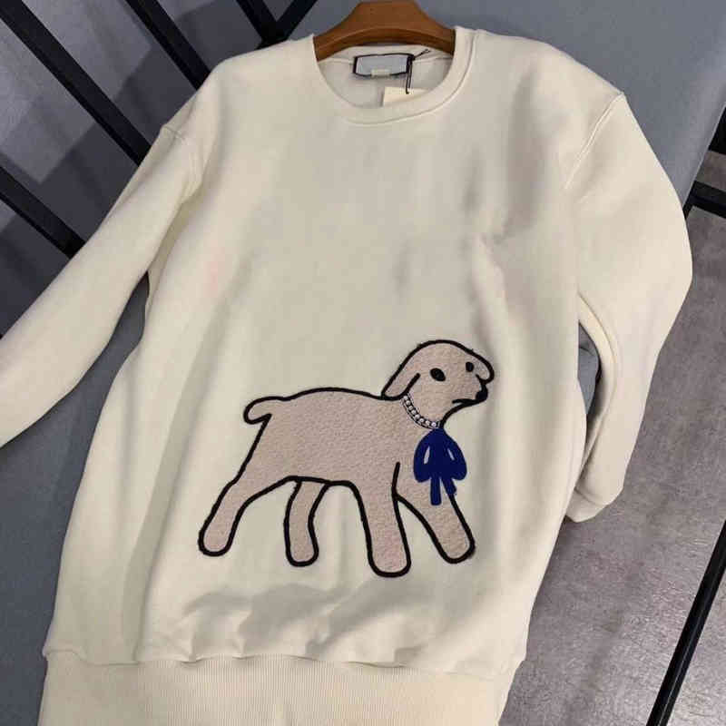 

Women' Hoodies & Sweatshirts Fall women' Hoodie Classic letter printing Large Size Fashion Loose Cotton men free ship L0F8, White