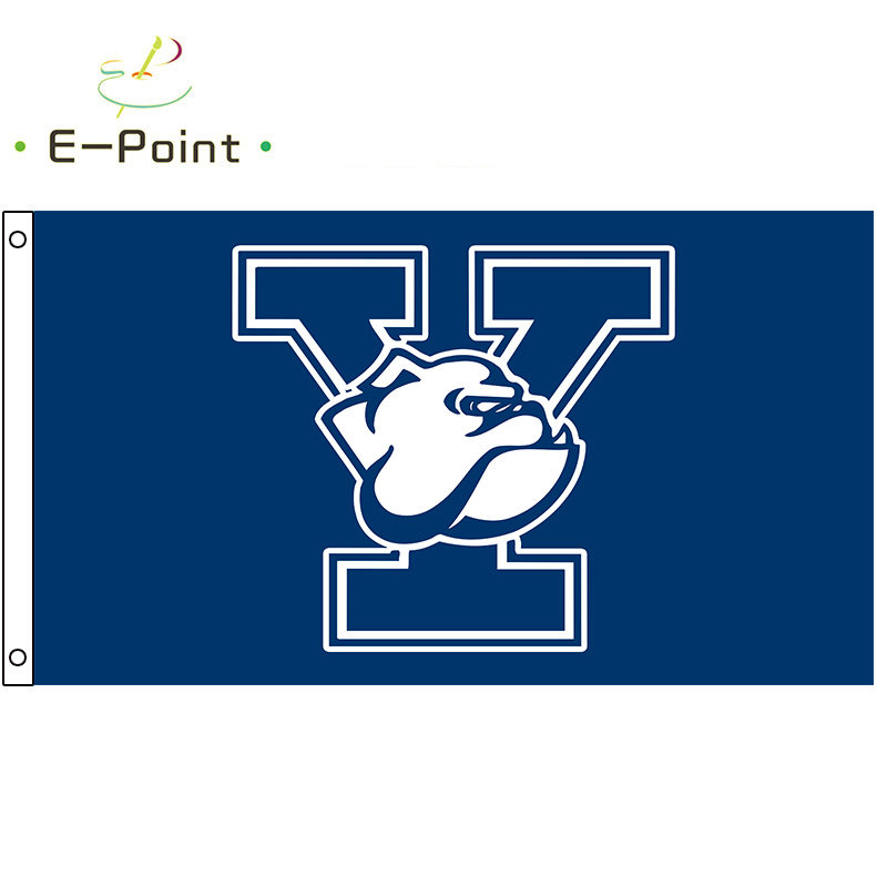 

NCAA Yale Bulldogs Flag 3*5ft (90cm*150cm) Polyester flag Banner decoration flying home & garden flag Festive gifts