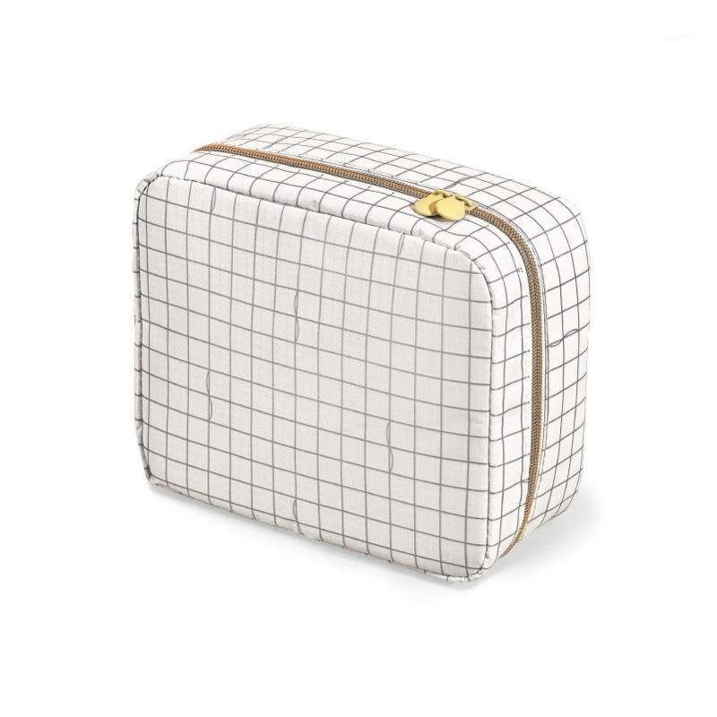 

New Fashion Womens Travel Cosmetic Makeup Bag Toiletry Case Storage Pouch Wash Organizer1, Beige