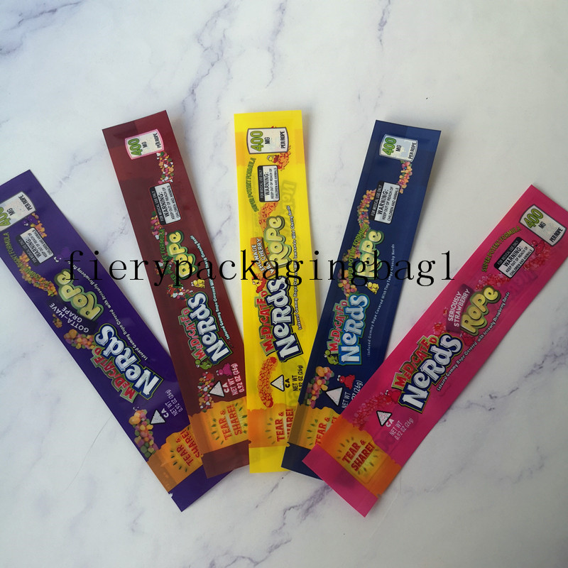 

New 400 MG 420MG 600MG MEDICATED Nerds Rope WHAT-A MELON SO VERY CHERRY Nerds Rope bags Packaging bag Nerds Rope Candy Nerdsrope Gummy2021io