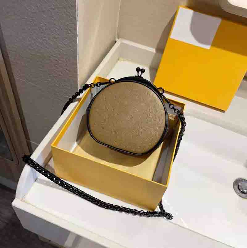 

Fashion Soft Circular Bags 2021 New Women Shoulder Bag Lady Mini Crossbody Bag High Quality Womens Handbag, Khaki
