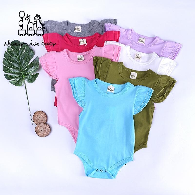 

Summer Baby Girl Rompers Princess Newborn Baby Clothes For 0-2Y Cute Girls Boys Short Sleeve Jumpsuit Kids Outfits Clothes1, Black
