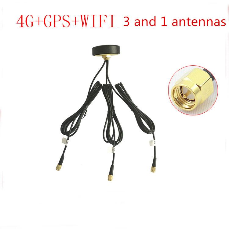 

4G WiFi GPS triple antenna GSM/LTE / 2.4 G combination antenna outdoor waterproof high gain