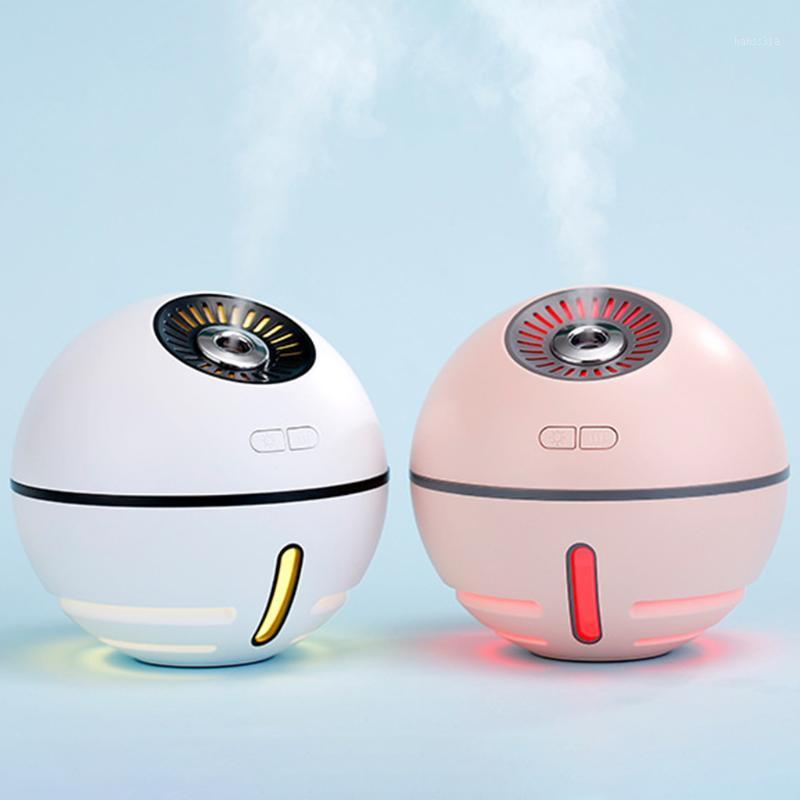 

Mini USB Air Humidifier Ball Shape Essential Oil Diffuser Rechargeable Power Bank Portable LED Light Mist Maker1