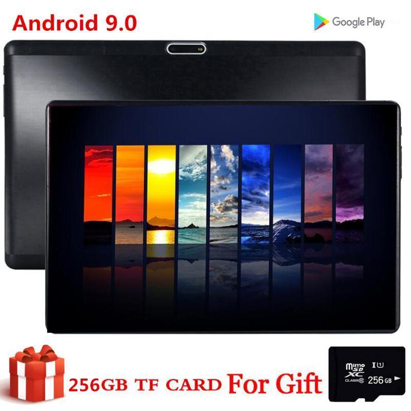 

Android 9.0 CARBAYTA 10.1 Inch Tablet 256GB TF Card PC Global Bluetooth Wifi Phablet Dual SIM Camera 2.5D Tablet CE Band 32GB1, Black