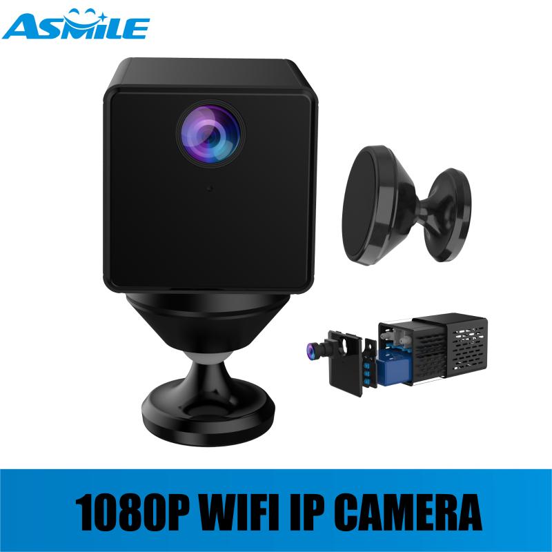 

2021 hot sale VStarcam 1080P mini camera built-in 1500aM battery with night vision wifi indoor camera