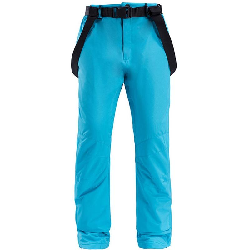 

NEW-Ski Suit Waterproof Warm Snow Pants Thicken Winter Ski Snowpants for Boys Skiing Snowboarding Outdoors, As pic