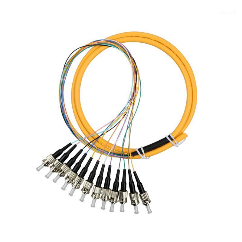

15PCS Fiber Optic 12 core Pigtail ST Single Mode Bundle Pigtail FTTH ST PC Connector Patch Cord Free Shipping factory wholesale1