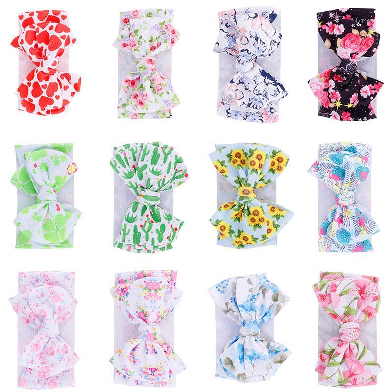 

Baby Headband for Girls Bowknot Flower Hair Band Accessories Baby Headwear Cotton Headwear Girls Hair Accessories1