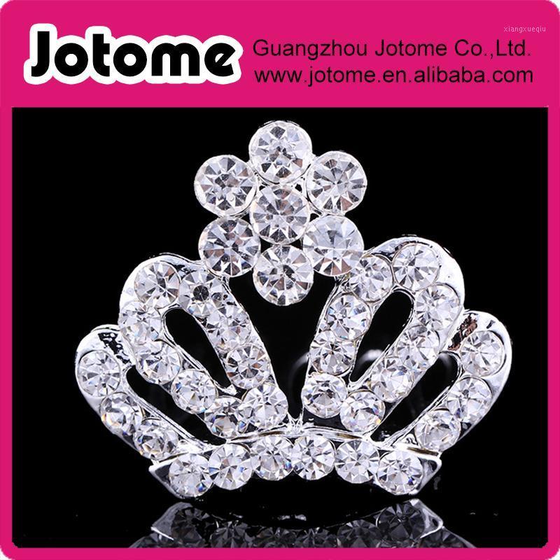 

Hair Clips & Barrettes Charming Children Crown Comb For Cute Kids/ Flower Girls Rhinestones Band, Golden;silver