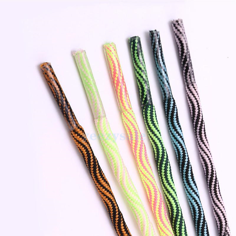

100 cm Polyester Spiral Round Shoelaces For Outdoor 2020 Mountaineering Bootlaces Sports Basketball Shoestring 6 Colors Shoelace, Brown