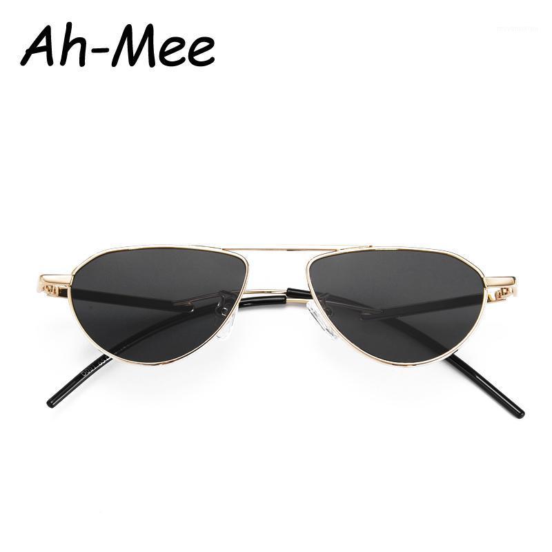 

Retro Oval Sunglasses Women Men Vintage Brand Designer Candy Color Sun Glasses Metal Frame Bent Leg Sunglasses Ladies UV4001