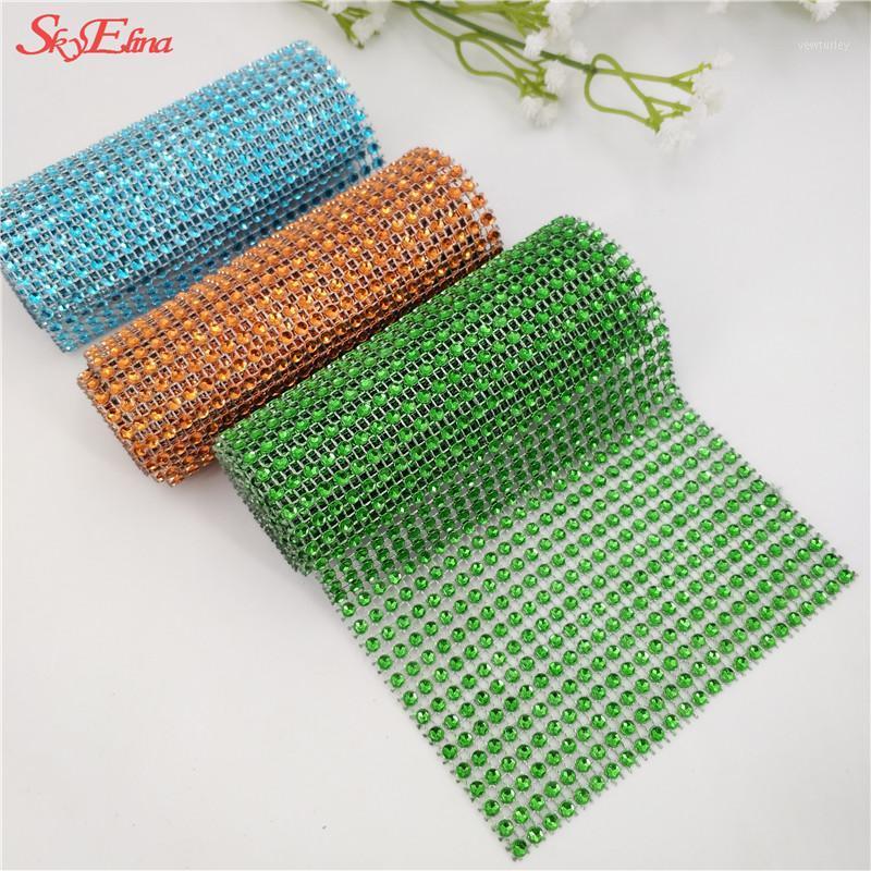 

Sky Elina 900cm * 12cm 4mm, 24 Row DIY Crystal Diamond Wedding Dress Design Garment Accessories Decoration Products 8z1, 60grey