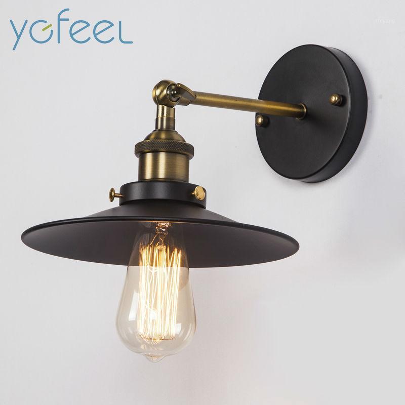 

YGFEEL] Wall Lamps American Country Retro Style Wall Lights Corridor Attic Indoor Kitchen Lighting AC110V/220V E27 Holder1