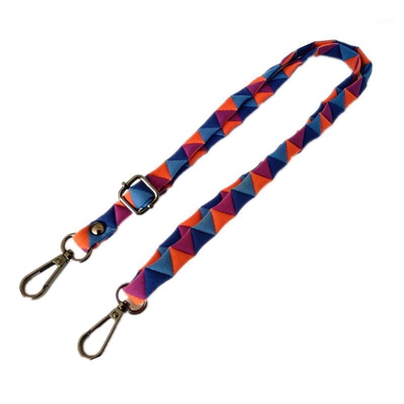 

small bag Shoulder strap Rainbow triangle 1.3cm wide adjustable elastic for cross-body bag strap belt handle accessories1
