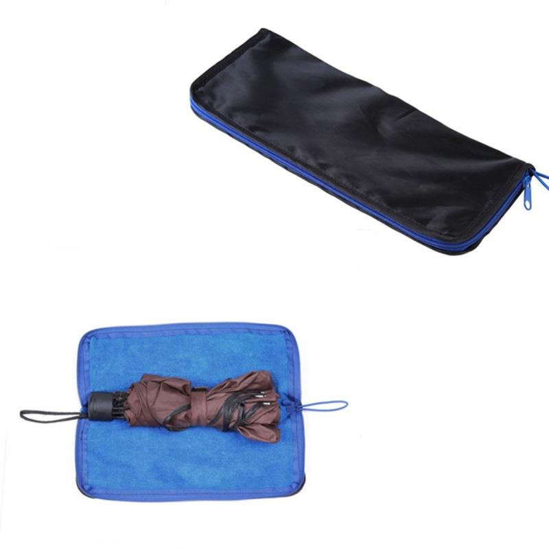

Portable Water Absorption Umbrella Cover bag waterproof Oxford Cloth Umbrella Storage Bag Blue Anti-Dust Protective Cover