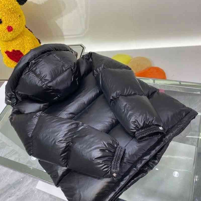 Men's Down & Parkas Designer Luxury Monclair Classic Winter Men Jackets Women Fashion Hat Pattern Print Coats Outdoor Warm Casual Coat Outwear