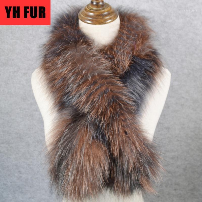 

2020 New Style Luxurious Quality Women Real Fur Scarf Warm Soft Knitted Real Fur Shawl Wrap Natural Ring Scarves1