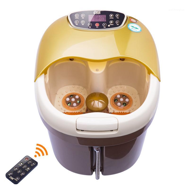 

Automatic Foot Massage Bath Wash bath Deep Bucket Electric Heating Bubble1