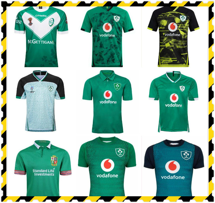 

20 21 Ireland rugby Jerseys 2019 World Cup Ireland national team rugby Home Away jacket rugby shirt POLO vest -5XL, 2020