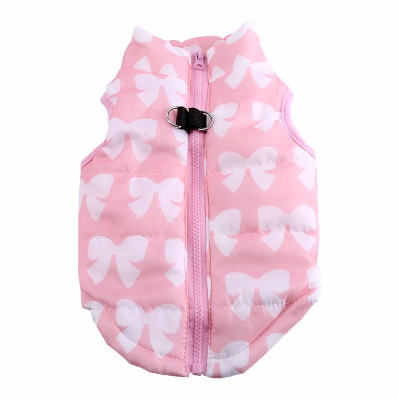 

Pet Jacket Winter Warm Pet Dog Clothes Vest Harness Puppy Coat Jacket 4 Color Warm Vest1, Pink