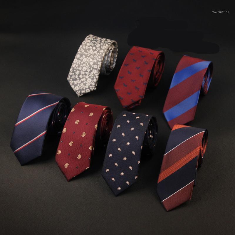 

Linbaiway 6cm Men's Neck Tie Jacquard Woven Ties for Man Bridegroom Business Polyester Necktie Shirt Corbatas Custom Logo1