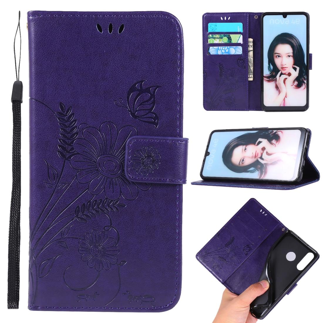 

For Huawei P30 Lite Ant Dating Series Mobile Phone Leather Case with Stand Card Slot Wallet