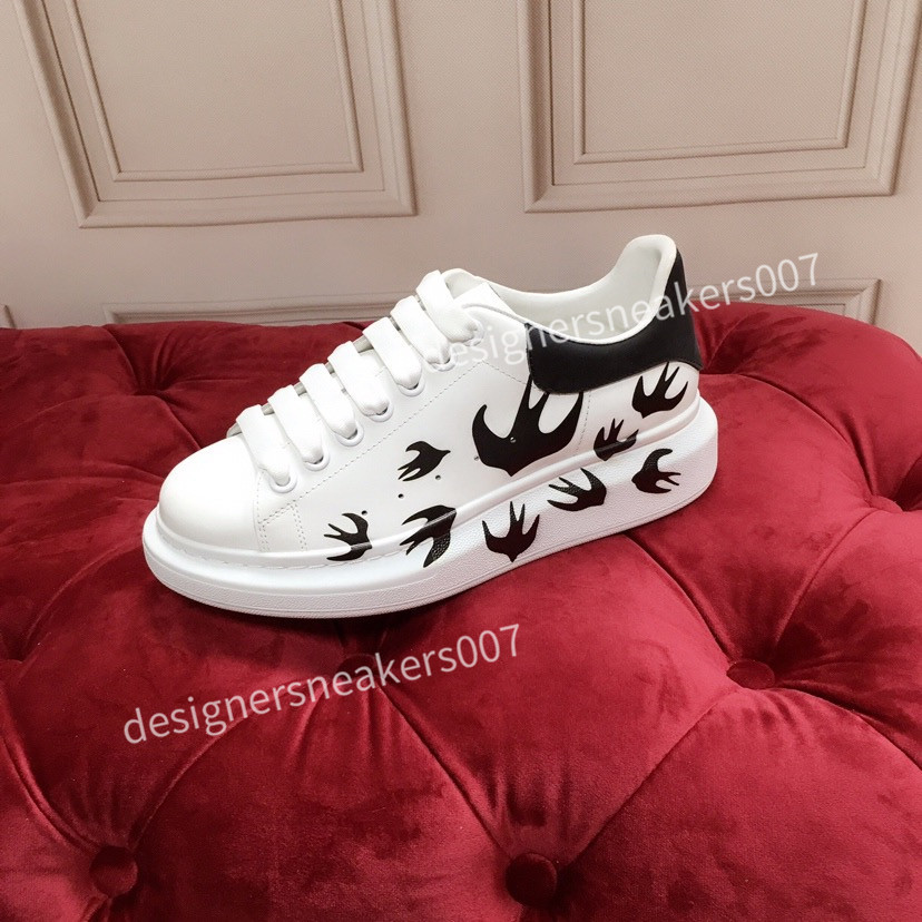 

top Man Lace Up Platform Oversized Sole Sneakers White Black Casual hc191002, 01