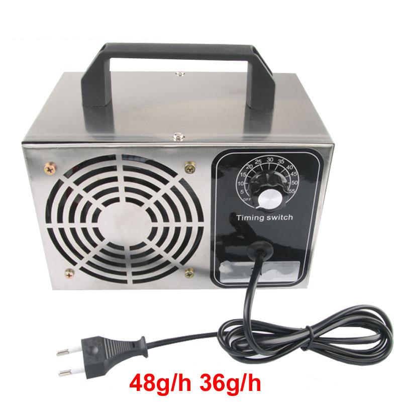 

48g/h 36g/h Ozone Generator Ozone Machine Timing Purifier Air Cleaner Disinfection Sterilization Cleaning Formaldehyde 220V 110V