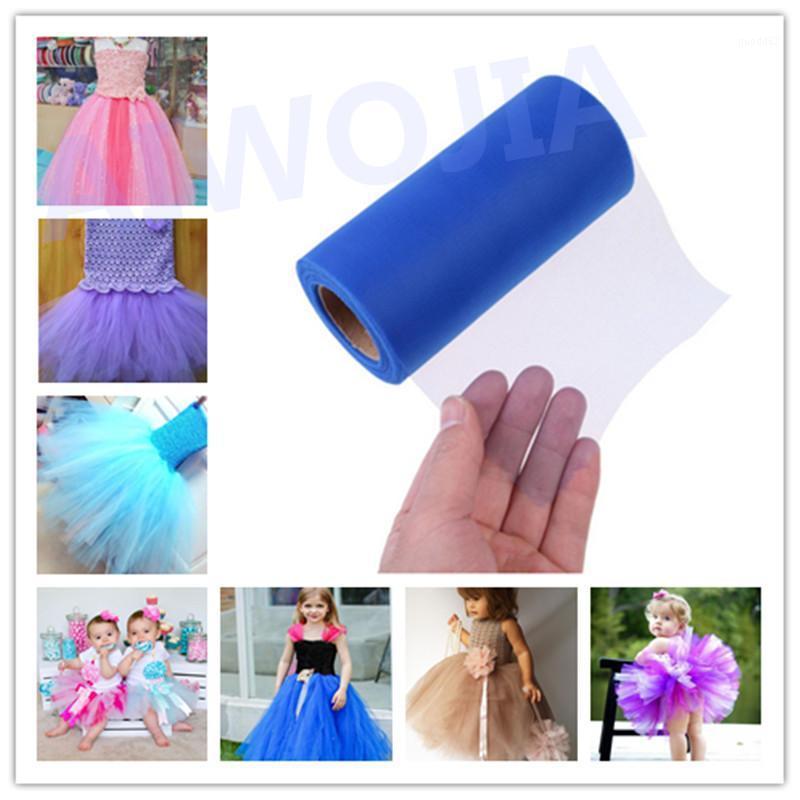 

Tulle Roll 22Meter Tulle Fabric Spool Tutu Skirt Birthday Party Wedding Decoration Baby Shower Supplies curtains width 15cm 7z1, C34 dark green