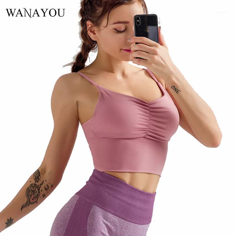 

WANAYOU Women' Thin Shoulder Strap Fitness Sports Camis,Quick Drying Elastic Yoga Tank Top,Breathable Gym Yoga Vest for Women1, Light green