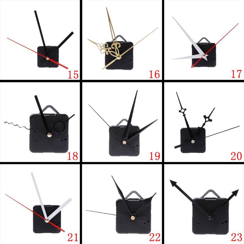 

Silent Large Wall Clock Quartz Clock Movement Mechanism Hands Repair Tool Parts Kit Set DIY 27 Types