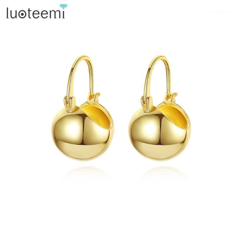 

LUOTEEMI Simple Hollow Hoop Earrings for Women 2020 Fashion Statement Jewelry Dating Party Birthday Gifts Boucle D'Oreille Femme1
