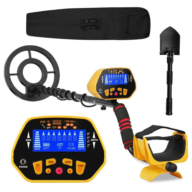 

Underground Metal Detector Professional GC1028 Gold Digger Treasure GC1028 Updated Pinpointer LCD Display