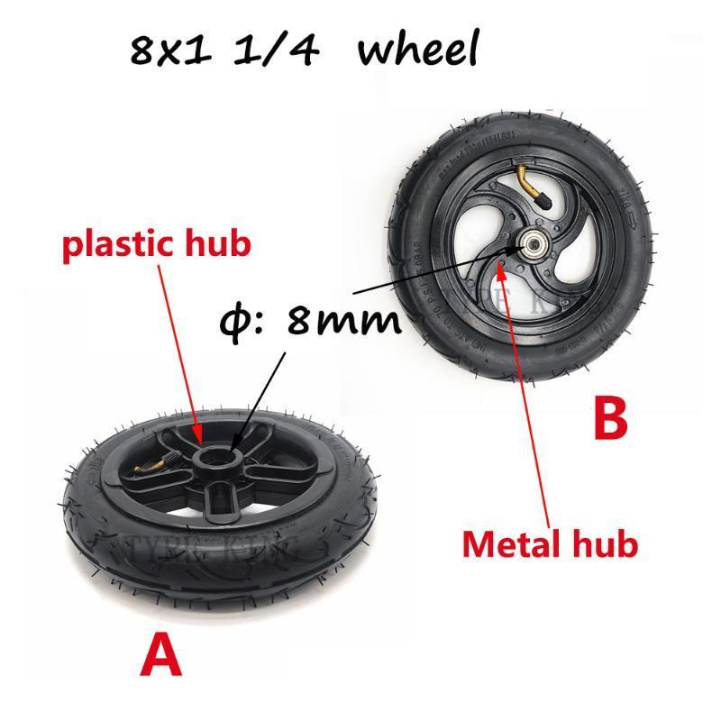 

8X1 1/4 Pneumatic Wheel Inner And Outer Tires for Small Electric Scooter Baby Carriage Wheel Replacement Parts1