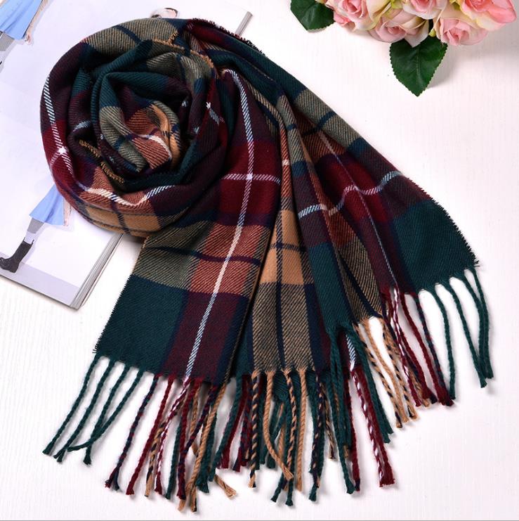 

2021 Classic fashion high quality men's and women's scarves thick cashmere scarves neck scarves free to send R7