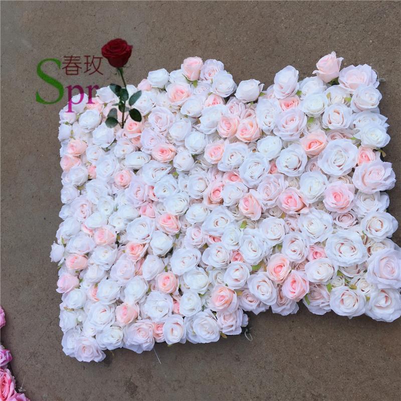 

SPR flower wall panels for party event wedding artificial flower wall decorative flowers Backdrop, 8pcs