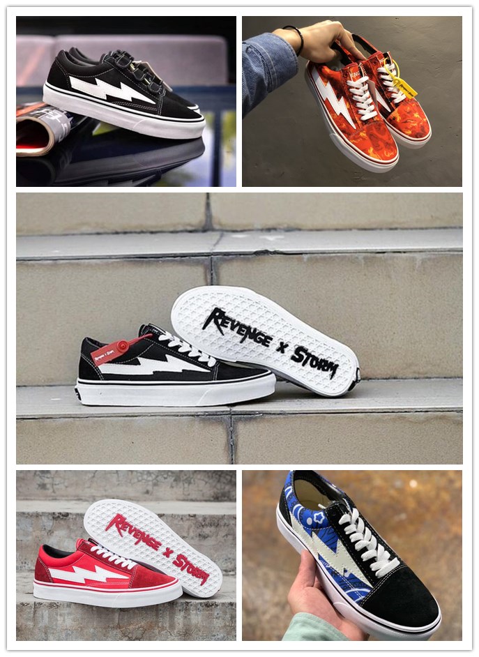 

Orignal Revenge X Storm Old Skool Canvas Men Shoes Mens Sneakers Skateboarding sport Shoes Women Skate Shoes Womens Designer boots